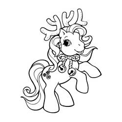 Coloring page: My Little Pony (Cartoons) #41983 - Free Printable Coloring Pages