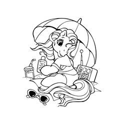 Coloring page: My Little Pony (Cartoons) #41995 - Free Printable Coloring Pages