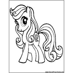 Coloring page: My Little Pony (Cartoons) #41999 - Free Printable Coloring Pages
