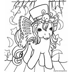 Coloring page: My Little Pony (Cartoons) #42003 - Free Printable Coloring Pages