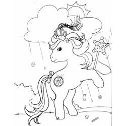 Coloring page: My Little Pony (Cartoons) #42009 - Free Printable Coloring Pages