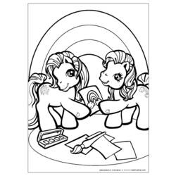 Coloring page: My Little Pony (Cartoons) #42015 - Free Printable Coloring Pages