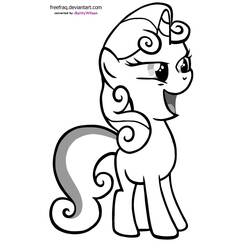 Coloring page: My Little Pony (Cartoons) #42021 - Free Printable Coloring Pages