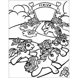 Coloring page: My Little Pony (Cartoons) #42032 - Free Printable Coloring Pages