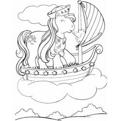 Coloring page: My Little Pony (Cartoons) #42038 - Free Printable Coloring Pages