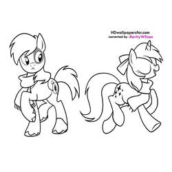 Coloring page: My Little Pony (Cartoons) #42039 - Free Printable Coloring Pages