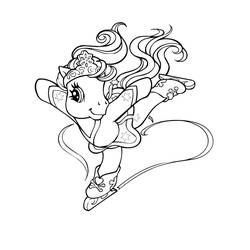 Coloring page: My Little Pony (Cartoons) #42041 - Free Printable Coloring Pages