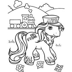 Coloring page: My Little Pony (Cartoons) #42049 - Free Printable Coloring Pages