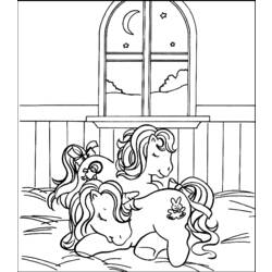 Coloring page: My Little Pony (Cartoons) #42051 - Free Printable Coloring Pages