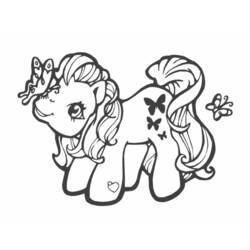 Coloring page: My Little Pony (Cartoons) #42061 - Free Printable Coloring Pages