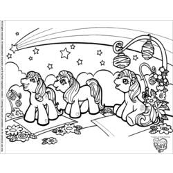 Coloring page: My Little Pony (Cartoons) #42062 - Free Printable Coloring Pages