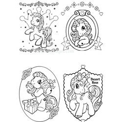 Coloring page: My Little Pony (Cartoons) #42065 - Free Printable Coloring Pages