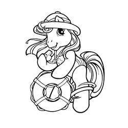 Coloring page: My Little Pony (Cartoons) #42068 - Free Printable Coloring Pages