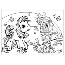 Coloring page: My Little Pony (Cartoons) #42072 - Free Printable Coloring Pages