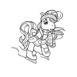 Coloring page: My Little Pony (Cartoons) #42073 - Free Printable Coloring Pages