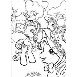 Coloring page: My Little Pony (Cartoons) #42074 - Free Printable Coloring Pages