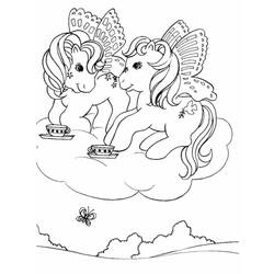 Coloring page: My Little Pony (Cartoons) #42075 - Free Printable Coloring Pages