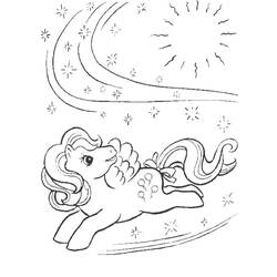 Coloring page: My Little Pony (Cartoons) #42077 - Free Printable Coloring Pages