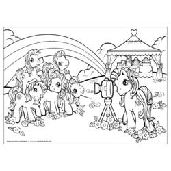 Coloring page: My Little Pony (Cartoons) #42080 - Free Printable Coloring Pages