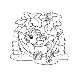 Coloring page: My Little Pony (Cartoons) #42081 - Printable coloring pages