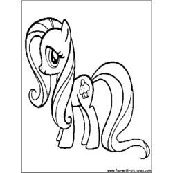 Coloring page: My Little Pony (Cartoons) #42088 - Free Printable Coloring Pages
