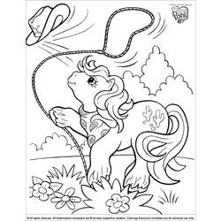 Coloring page: My Little Pony (Cartoons) #42094 - Free Printable Coloring Pages