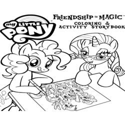 Coloring page: My Little Pony (Cartoons) #42098 - Free Printable Coloring Pages