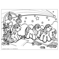 Coloring page: My Little Pony (Cartoons) #42100 - Free Printable Coloring Pages