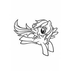 Coloring page: My Little Pony (Cartoons) #42115 - Free Printable Coloring Pages