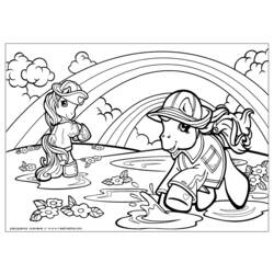 Coloring page: My Little Pony (Cartoons) #42117 - Free Printable Coloring Pages