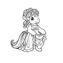 Coloring page: My Little Pony (Cartoons) #42121 - Free Printable Coloring Pages