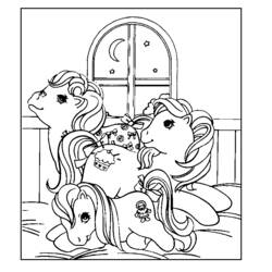 Coloring page: My Little Pony (Cartoons) #42124 - Free Printable Coloring Pages