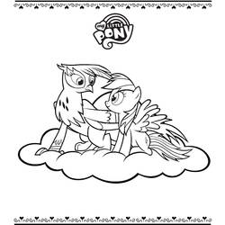 Coloring page: My Little Pony (Cartoons) #42126 - Free Printable Coloring Pages