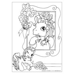 Coloring page: My Little Pony (Cartoons) #42128 - Free Printable Coloring Pages