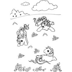 Coloring page: My Little Pony (Cartoons) #42129 - Free Printable Coloring Pages