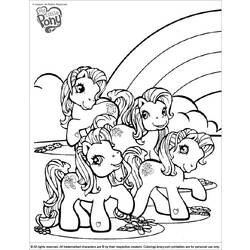 Coloring page: My Little Pony (Cartoons) #42130 - Free Printable Coloring Pages