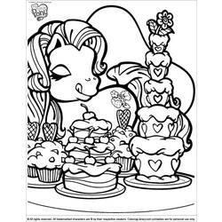 Coloring page: My Little Pony (Cartoons) #42133 - Free Printable Coloring Pages