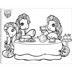 Coloring page: My Little Pony (Cartoons) #42135 - Free Printable Coloring Pages