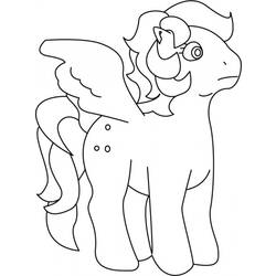 Coloring page: My Little Pony (Cartoons) #42137 - Free Printable Coloring Pages