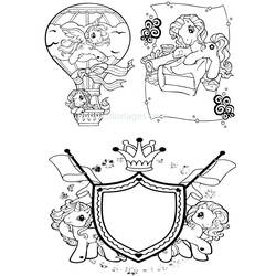 Coloring page: My Little Pony (Cartoons) #42147 - Free Printable Coloring Pages