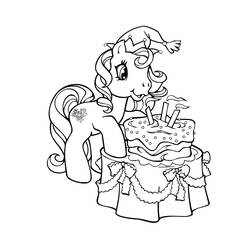 Coloring page: My Little Pony (Cartoons) #42156 - Free Printable Coloring Pages