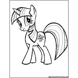 Coloring page: My Little Pony (Cartoons) #42160 - Free Printable Coloring Pages
