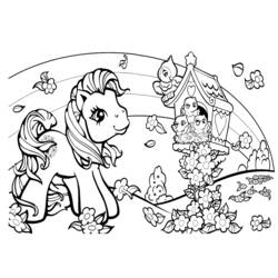 Coloring page: My Little Pony (Cartoons) #42166 - Free Printable Coloring Pages