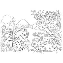 Coloring page: My Little Pony (Cartoons) #42170 - Free Printable Coloring Pages