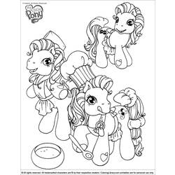 Coloring page: My Little Pony (Cartoons) #42171 - Free Printable Coloring Pages