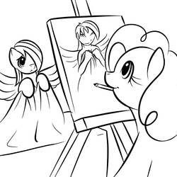 Coloring page: My Little Pony (Cartoons) #42183 - Free Printable Coloring Pages
