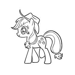 Coloring page: My Little Pony (Cartoons) #42208 - Free Printable Coloring Pages