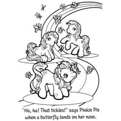 Coloring page: My Little Pony (Cartoons) #42211 - Free Printable Coloring Pages