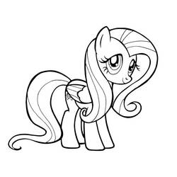 Coloring page: My Little Pony (Cartoons) #42227 - Printable coloring pages