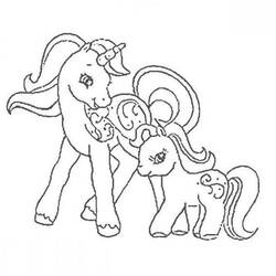 Coloring page: My Little Pony (Cartoons) #42230 - Free Printable Coloring Pages